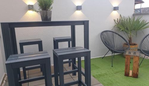 Studio with Balcony