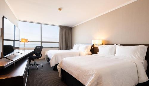 Queen Room with Two Queen Beds and Ocean View - Non-Smoking