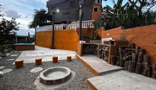 Family Room with Terrace