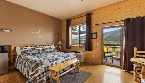 King Bed with Balcony View and Disability Access