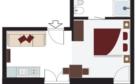 Apartment with Terrace