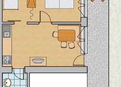 One-Bedroom Apartment - Ground Floor