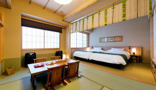 Room with Tatami Area and Open-Air Bath