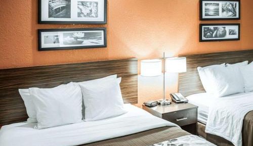 Queen Room with 2 Person Whirlpool-In Bath - Accessible/Non-Smoking