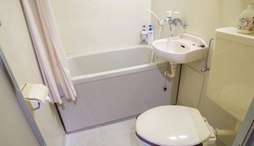 Japanese-Style Family Room with Private Bathroom