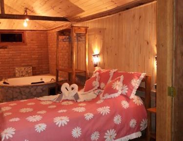 Chalet with Spa Bath