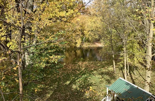 Grass Creek House | Riverfront house on the Tippecanoe River- Yogi’s Den - upper level