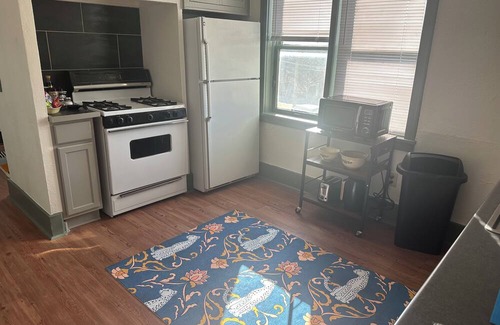 Fayetteville Apartment | Why Drive When you can Walk? Off Dickson Top Floor Apartment