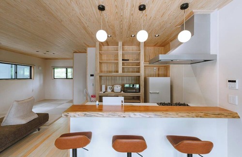 Minamiaso House | DAHARA S2 A newly built cottage with a panoramic /Asogun Kumamoto