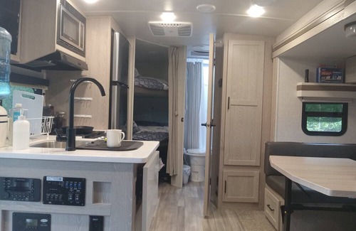 Seal Cove House | Cozy mobile home with WiFi and AC in the most beautiful location in Acadia.