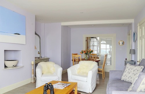 Sandgate Cottage | Relax on your balcony and enjoy the stunning, far reaching sea views overlooking Sandgate Bay.