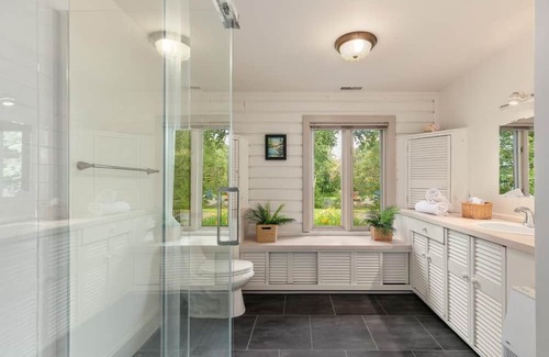 Stratford Ski Chalet | Chalet on the shores of Lake Aylmer with private dock and beach