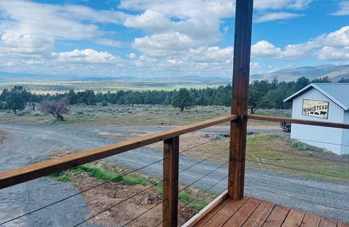 Dairy Cabin | Cabin offering privacy and a view of Mt. Shasta.