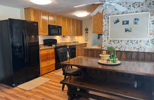 Wellston Cabin | Serenity Ridge - Private 3 bedroom cabin on 23 acres adjoining federal property