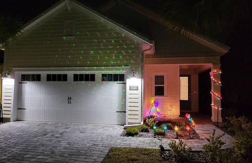 St. Johns House | Family home in Beachwalk with roomy common areas and private spaces for a group.