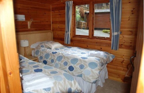 Skelwith Bridge Cabin | Moss Eccles Tarn - Cosy lodge in woodland setting. Pet Friendly.