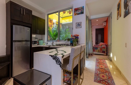 Lazaro Cardenas Apartment | Paraiso Bohemio , 1 block from the beach