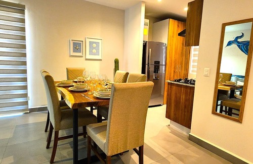 Ampliacion Juarez Condo | Villa Ballena: nuevo depa de 2 recamaras 1 bano cerca del centro