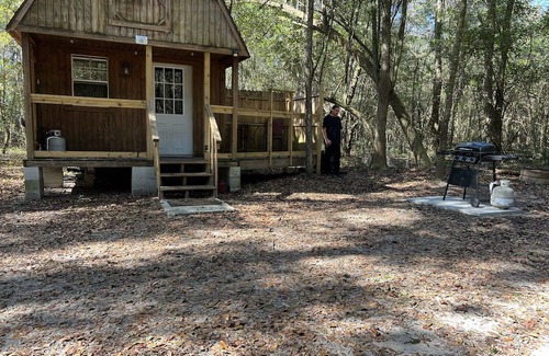 Live Oak Cabin | Whimsical Off-Grid Cottage in the Woods