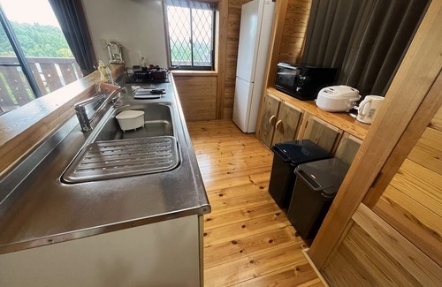 Amagase Onsen House | Rental villa with a hot spring fireplaceBBQ is available Up to 8 people / Hita Ōita