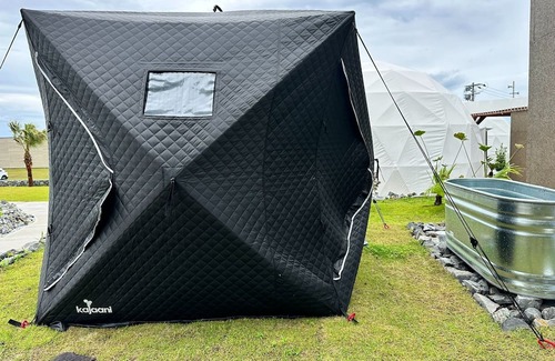 Kushima Cabin | A room where you can relax in the forest and sauna / Kushima Miyazaki