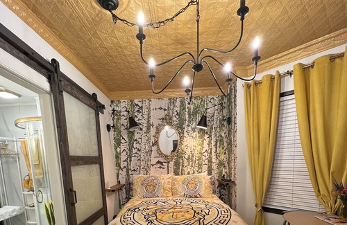 Fall River Apartment | Luxurious bedroom with private bathroom in the Flint Village area of Fall River