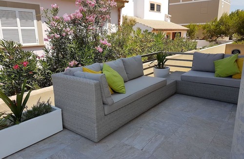 Son Serra de Marina House | MARINA PORT Sea views, beach 50m, wireless internet, large terraces.