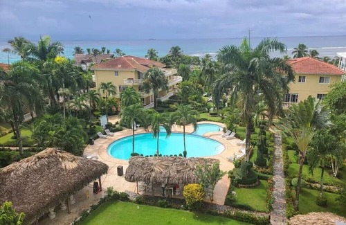 Boca Chica Condo | Marvilla: Coastal Condo Poolside + Ocean View