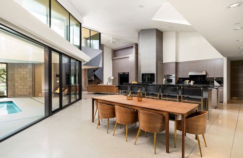 Paradise Valley House | Hideaway Estate by LuxeKey | Exquisite Frank Lloyd Wright Inspired Private 2.5 Acre Estate w/Po.