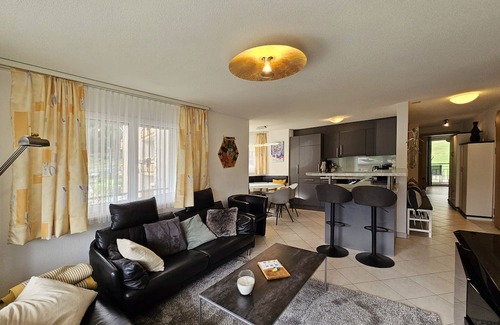 Saas-Fee Apartment | House Nicoletta, 4-room flat on 2nd floor in a prime location on the main road and slopes