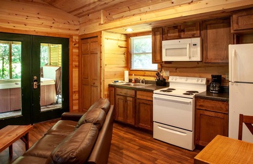 Equality Cabin | Stunning Cabin with Hot-tub and Fireplace in Herod, Illinois