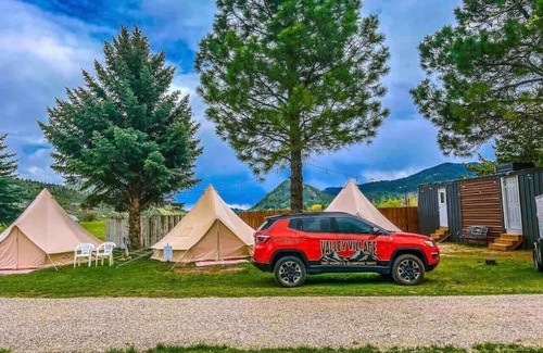 Palisades RV Rental | The willow boho tent
