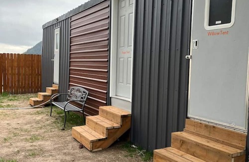 Palisades RV Rental | The willow boho tent