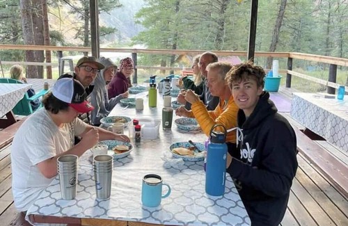 Shoup Apartment | Safari Tent on the Salmon River - Double Bed