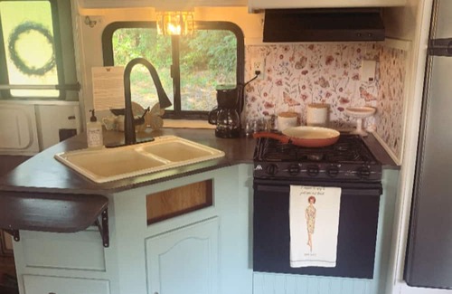 Pomona Park House | Charming Renovated RV Tiny Home Retreat in Pomona Park