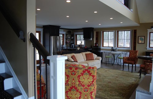 Eddington Cottage | Lakefront cottage swimming, paddling, fishing near Acadia, Katahdin, Downeast.