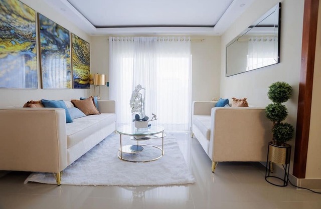 Lovely 3-bedroom apartment in San Francisco de Macorís with AC, WiFi