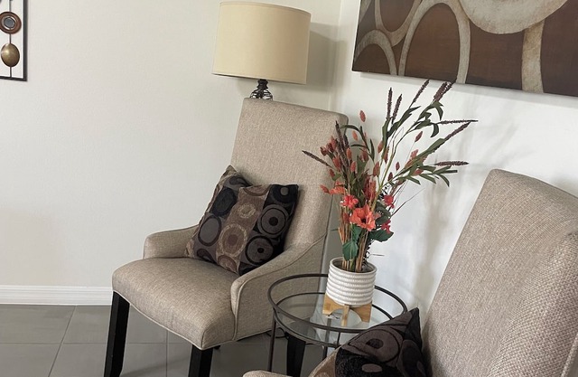 A new modern home in a quiet gated community.