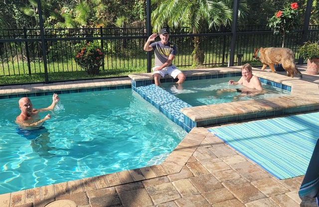 Right in the center of beaches in every direction. Besutiful walking trails