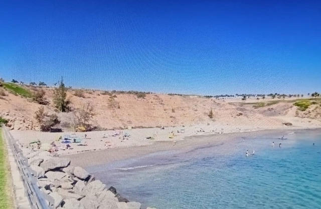 Vacation Home "Villa Puerto Marina 18" with Sea View, Shared Pool & Wi-Fi