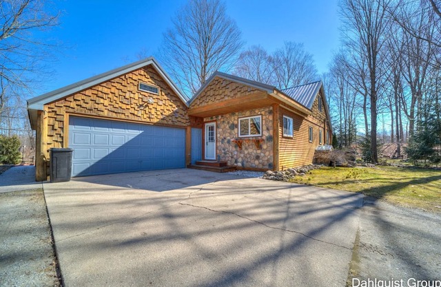 White River Trout House Hesperia MI Riverfront Cabin