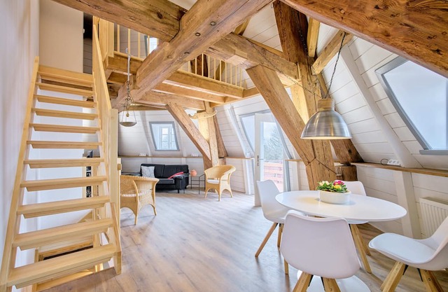 Moderne, Gemütliche Ferienwohnung in Mühle mit Blick Über Flensburg