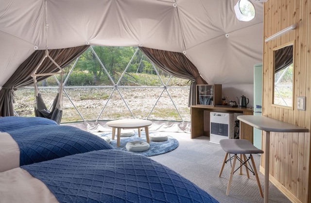 23 2 adultsno meals Enjoy glamorous camping as / Yufutsu District Hokkaidō