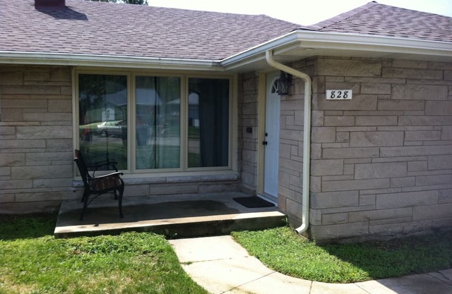 Completely redone house with yard, steps from Notre Dame