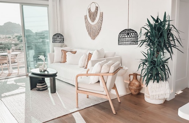 Tulum Inspired Top Floor Natural Light & Breathtaking Sunset Views