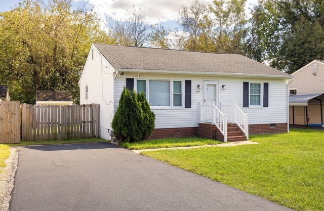 Newly renovated rancher with 3 bedrooms and 2 full baths and fenced rear yard.