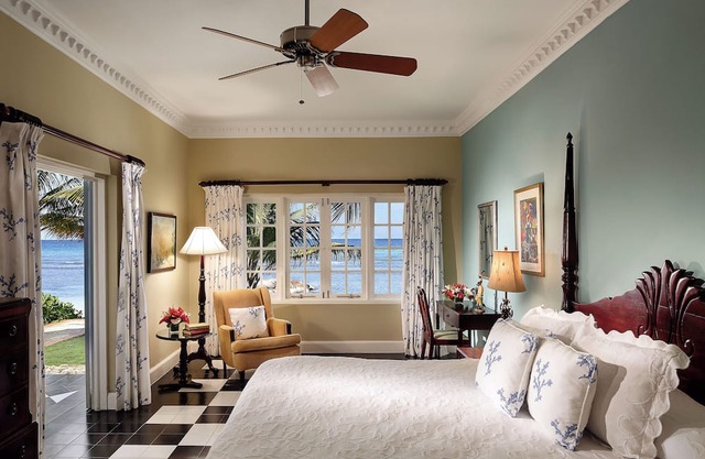 Located at Founders Cove Spacious bedroom Separate living room