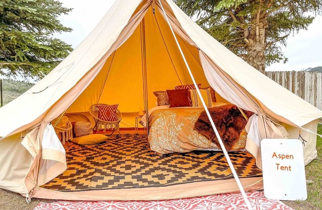 The Aspen Boho Glamping tent
