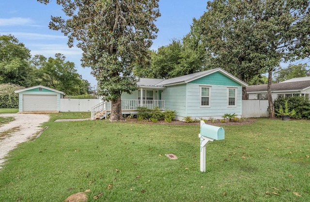 Bear Point Retreat with Coastal Charm