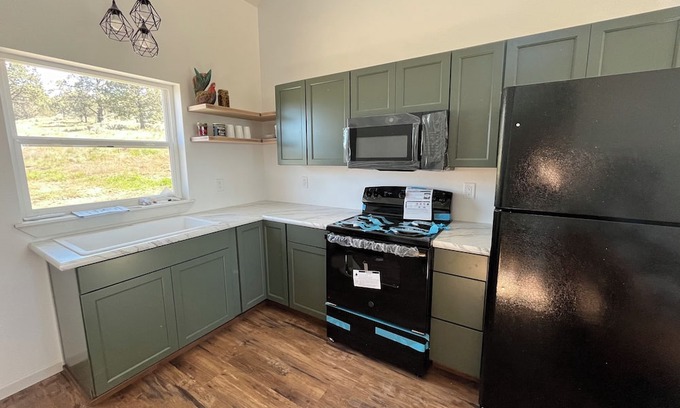 Dairy Cabin | Cabin offering privacy and a view of Mt. Shasta.